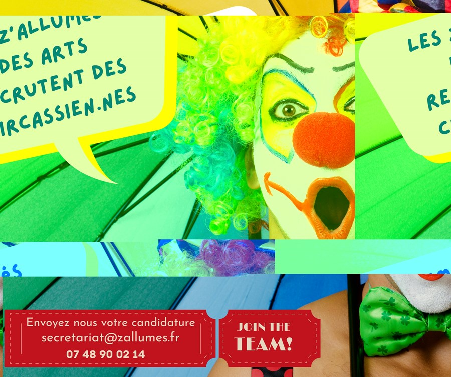 Offre d'emploi - Animateur/trice cirque